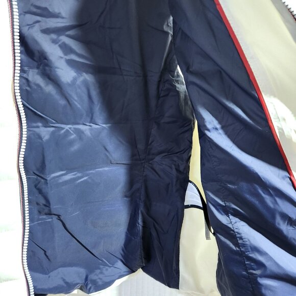 Tommy Hilfiger Puffer Vest Women's Size XL White Packable Zip Pockets - Picture 4 of 11